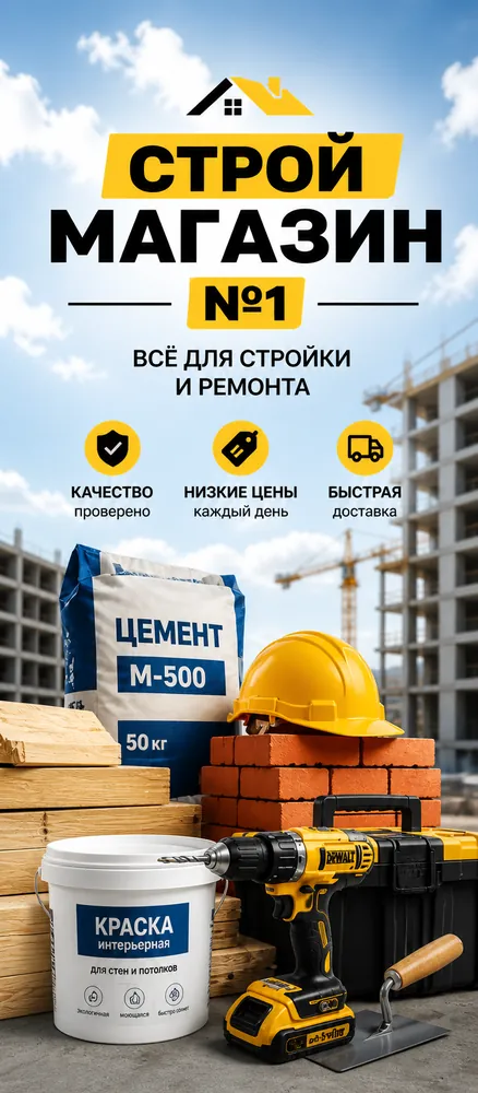 СТРОЙ МАГАЗИН №1